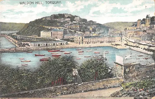 uk25992 waldon hill torquay uk