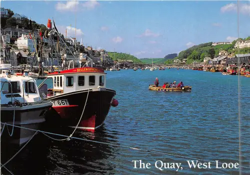 uk48999 the quay west looe uk
