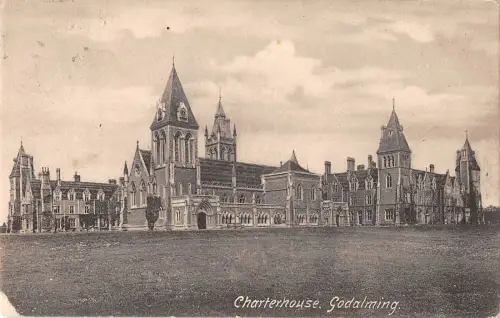 uk20049 godalming charterhouse real photo uk