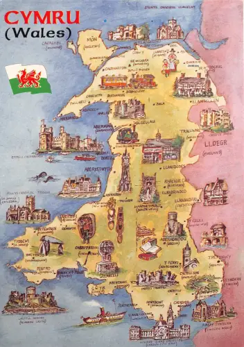 uk47849 cymru wales uk map