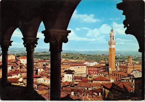 BT1086 siena panorama viste dal campanile del duomo italy
