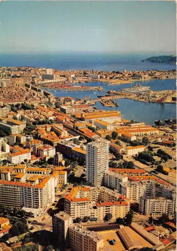 BR30286 Toulon les nouveaux Quartiers et la rade Frankreich