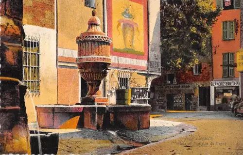 BR53702 vence place et fontaine du peyra France