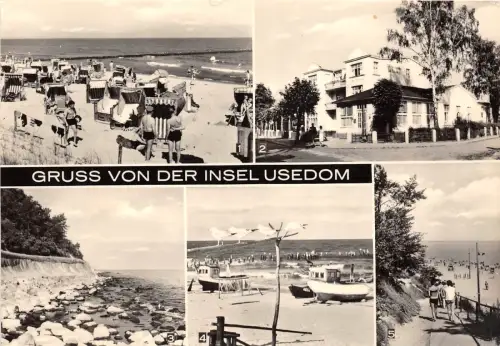 BG29257 gruss von der insel usedom germany CPSM 14,5x10cm
