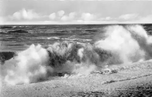 BG28605 NORDSEEHEILBAD NORDERNEY BRANDUNG GERMANY CPSM 14x9cm