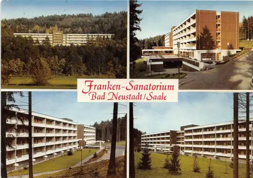 BG2161 franken sanatorium bad neustadt saale CPSM 14x9,5cm germany