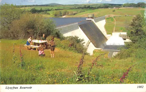 uk9888 Llysyfran reservoir wales uk