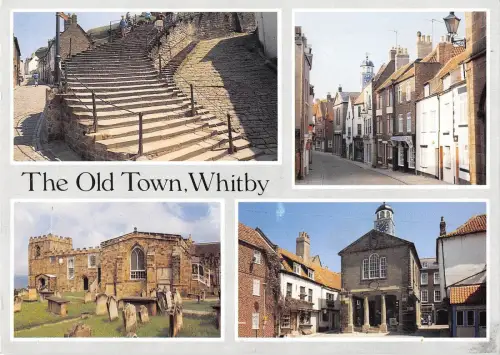 BR77813 the old town whitby uk