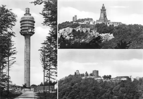 BG34037 fernsehturm kyfhauser rothenburg germany