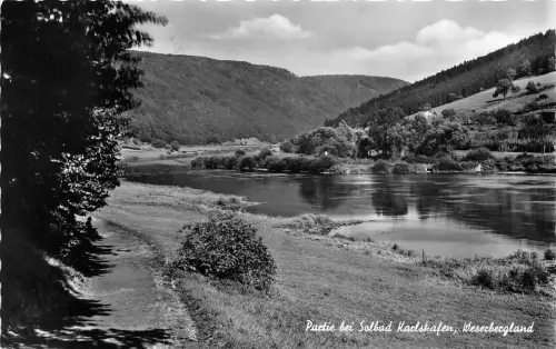 BG7329 partie bei solbad karlshafen weserbergland germany CPSM 14x9cm