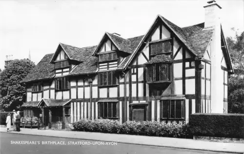 uk3756 shakespeares geburtsort stratford upon avon warwickshire echtfoto uk