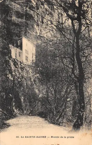BF4316 la sainte baume montee de la grotte france
