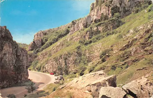 uk8519 entry to cheddar gorge uk