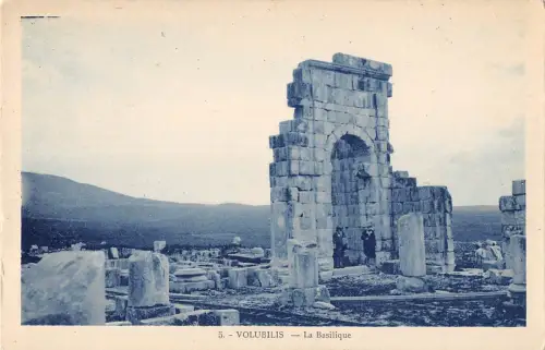 BR45479 La basilique Volubulis marocco
