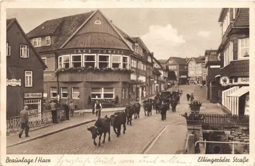 BG32296 braunlage harz elbingeroder strasse cow vache germany CPSM 14x9cm