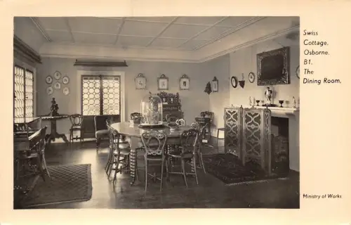 uk48602 swiss cottage osborne dining room isle of wight echtfoto uk