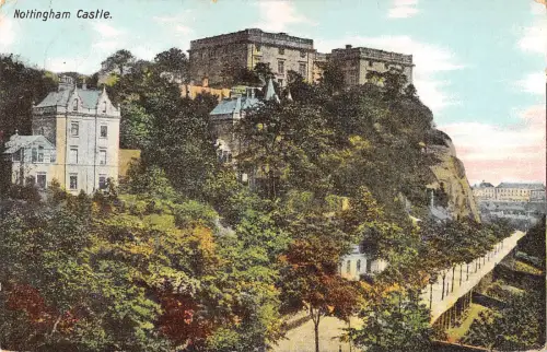 uk27175 nottingham castle uk