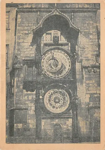 B39707 Praha Orloj na Staromestske radnici Altstadtter Rathausuhr tschechisch