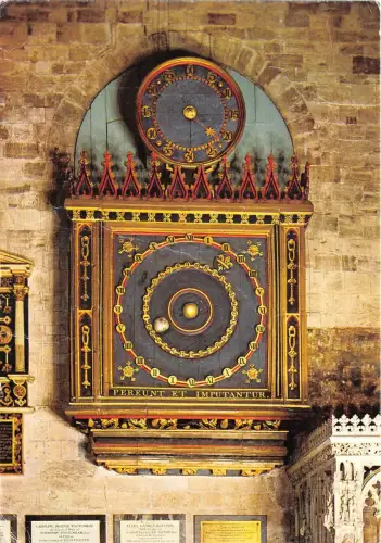 uk46199 late 15th century clock exeter cathedral uk