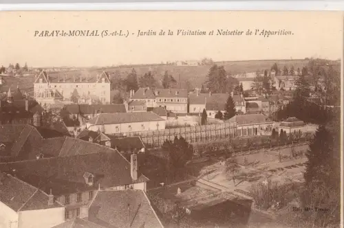 BF11348 paray le monial s et l jardin de la visitation france front/back image