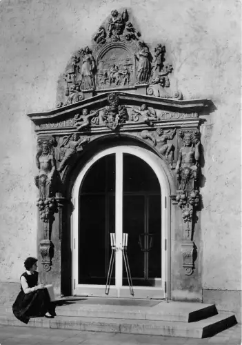 BG22038 braunschweig renaissance portal martineum germany CPSM 14,5x9cm