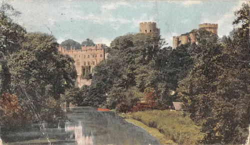 uk23976 209 valentines series castle WARWICK CASTLE