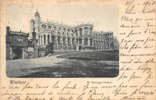 B93329 windsor st georges chapel uk