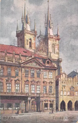 B64895 tynsky chram Praha Prag tschechisch
