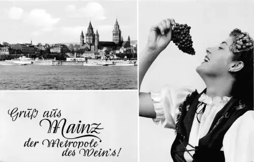 BG28874 Typen gruss aus mainz der metropole des wein s germany CPSM 14x9cm