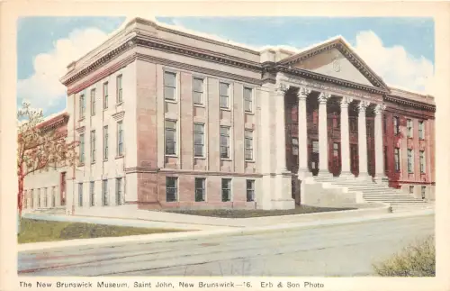 B4881 The New Brunswick Museum Saint John N B Front/Back Scan