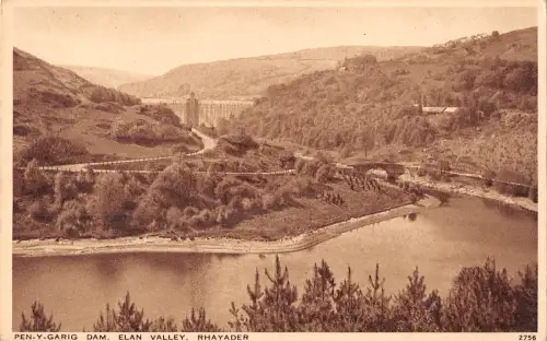 uk760 Elan Valley Rhayader Echtfoto UK Wales