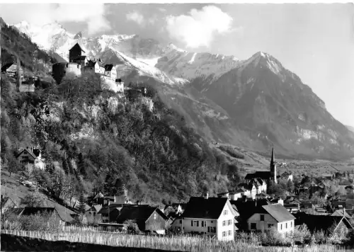 BG17337 schloss vaduz rappenstein und falknis liechtenstein CPSM 14,5x9cm