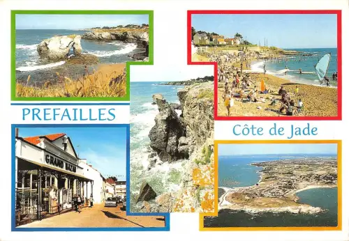 BT6538 Prefailles Bahnhof Balneaire de la Cote de Jade Frankreich