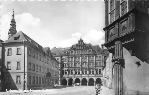 BG28919 Untermarkt mit neuem Rathaus Germany CPSM 14x9cm