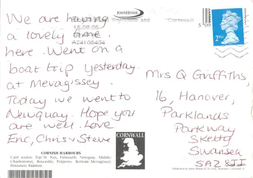 uk34962 cornish harbours uk