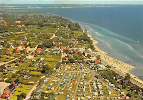 BG1324 ostseebad sirksdorf luftaufnahme CPSM 14x9,5cm germany