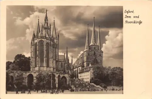 BG32146 Dom und Severikirche Erfurt Germany CPSM 14x9cm