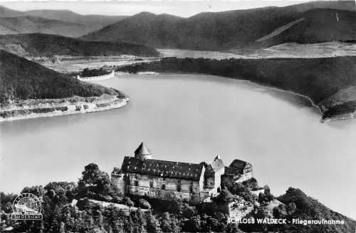 BG28704 schloss waldeck fliegeraufnahme germany CPSM 14x9cm
