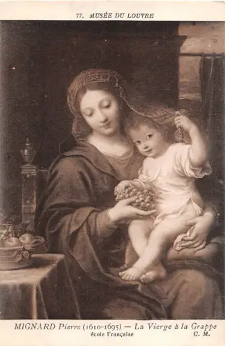 BF40603 mignard pierre louvre france painting vierges jungfrau holly lady