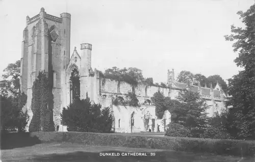 uk9 Dunkeld Cathedral real photo uk