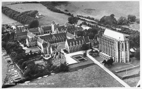 uk3482 lancing college luftbild sussex echtfoto uk