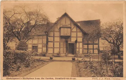 BR60900 shakespeares geburtsort stratford upon avon uk