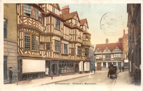 uk40484 irelands mansions shrewsbury uk