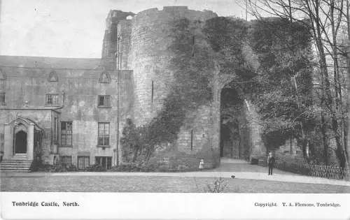 uk20639 tonbridge castle north real photo uk