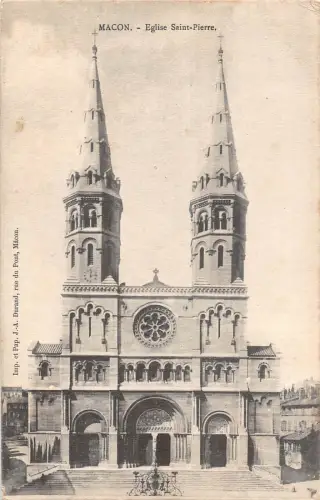 BF7054 macon eglise saint pierre france Frankreich
