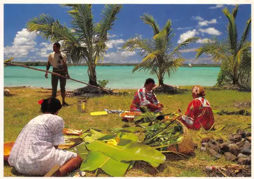 BR9041 Parparation du bougnat au gite de Manamaky Neukaledonienarten