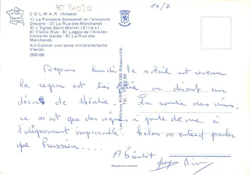 BT14020 Colmar Frankreich