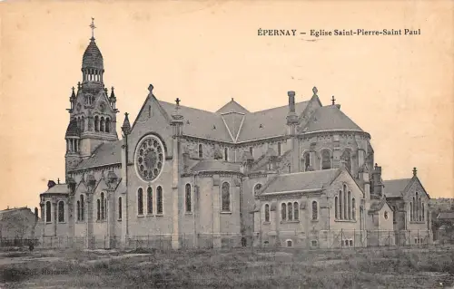BF6625 epernay eglise saint pierre paul france Frankreich