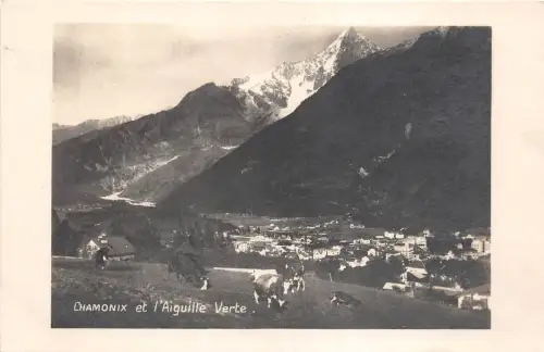 B20449 Chamonix et Aiguille Verte