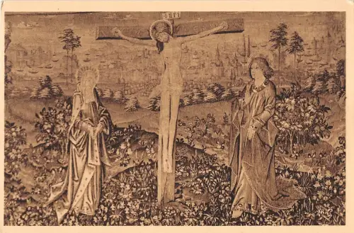BF9454 taipsserie la crucification chateau de langeais france Frankreich